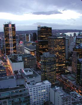 Vancouver at Dusk